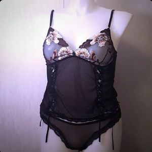 Sexy 2 Piece Lingerie Set by iCollecton XL NWOT